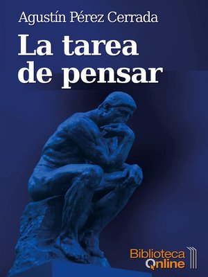 cover image of La tarea de pensar